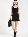 Tommy Hilfiger Cotton Straps Neck Slip Dress