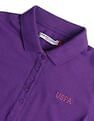 U.S. Polo Assn. Women Regular Fit Brand Printed Polo Shirt