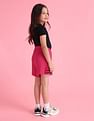 U.S. Polo Assn. Kids Girls Cotton Knit Skorts