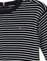 Tommy Hilfiger Kids Horizontal Stripe Waffle Cotton T-Shirt