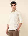 U.S. Polo Assn. Geometric Printed Pure Cotton Shirt