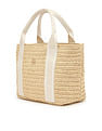 Tommy Hilfiger Crochet Beige Polypropylene Handbags