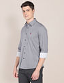 U.S. Polo Assn. Geometric Cotton Knit Casual Shirt