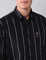 U.S. Polo Assn. Denim Co. Vertical Striped Dobby Shirt