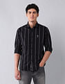 U.S. Polo Assn. Denim Co. Vertical Striped Dobby Shirt