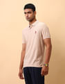 U.S. Polo Assn. Textured Pure Cotton Polo Shirt