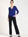 Tommy Hilfiger Regular-Fit Viscose V-Neck Sweater