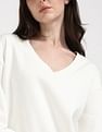 Tommy Hilfiger Regular-Fit Cotton V-Neck Sweatshirt