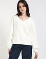 Tommy Hilfiger Regular-Fit Cotton V-Neck Sweatshirt