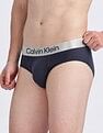 Calvin Klein Underwear Low Rise Solid Blue Briefs