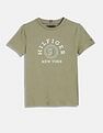 Tommy Hilfiger Kids Boys Logo Regular-Fit Cotton T-Shirt