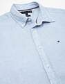 Tommy Hilfiger Solid Regular-Fit Linen Shirt