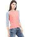 Tommy Hilfiger Denim Star Print Raglan T-Shirt