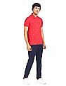 U.S. Polo Assn. Cotton Brand Print Polo Shirt
