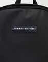 Tommy Hilfiger Solid Black Nylon Backpack