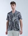 Flying Machine Abstract Printed Color Of Home Shirt