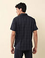 U.S. Polo Assn. Windowpane Checked Tailored Fit Shirt