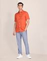 U.S. Polo Assn. Short Sleeve Pure Linen Shirt