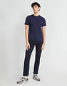 Flying Machine Freddie Slim Straight Fit Dark Wash Jeans