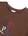 U.S. Polo Assn. Women Puff Print Regular Fit T-Shirt