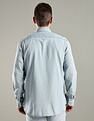Tommy Hilfiger Solid Regular Fit Cotton Shirt