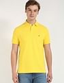 Tommy Hilfiger Solid Regular-Fit Cotton Polo Shirt