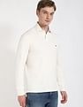 Tommy Hilfiger Solid Regular-Fit Cotton Polo Shirt