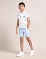 U.S. Polo Assn. Kids Boys Graphic Print Polo Shirt