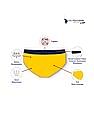 USPA Innerwear Boys Solid Cotton Spandex IKBA Briefs - Pack Of 3